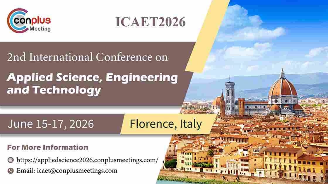 2nd International Conference on Applied Science, Engineering and Technology 1 2nd International Conference on Applied Science, Engineering and Technology 1