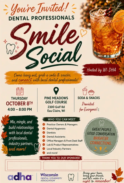 The Smile Social hosted by WI-DHA Northwest Component 1 The Smile Social hosted by WI-DHA Northwest Component 1