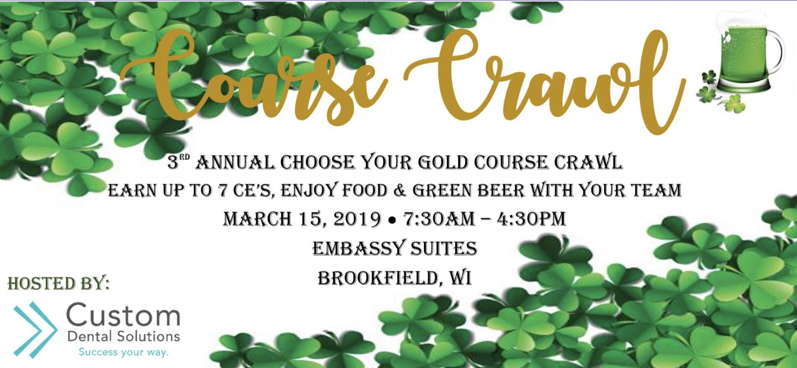 3rd Annual Choose Your Gold Course Crawl 1